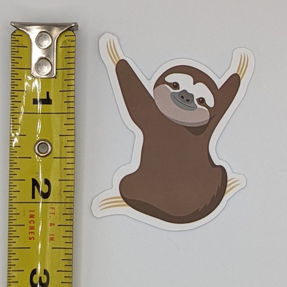 Sloth Sticker - Picture 2 of 2